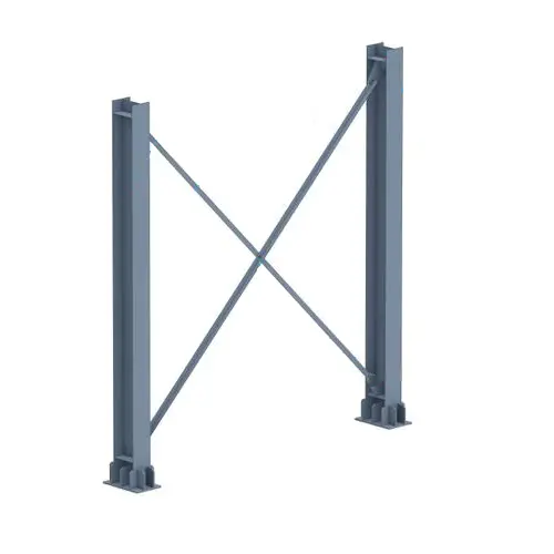 Vertikales Stahlsäulen-Verstrebungssystem